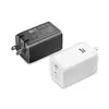 Modelo Quente Transfronteiriço Padrão dos EUA 45W Dobrável Pé Carregamento Rápido Adequado para Iphone15 Carregador Apple 45W Duplo C Cabeça de Carregamento Rápido