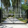 Potentes fabricantes diseñan y procesan puertas nuevas para obras de construcción, varios estilos, puerta de fábrica sólida, puerta de patio de acero zincado fundido