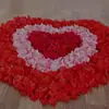 Pétalos de Rosa Simulados Suministros de Boda Decoración de Boda Flores para Esparcir a Mano Flores Falsas Flores de Seda Pétalos Lanzados a Mano