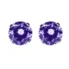 Conjunto de Joias para Piercing em Liga de Titânio G23 Zircônia Brilhante Colorida Pedra Solta Brincos Unhas de Lábio Unhas de Nariz Unhas de Sobrancelha Estilo Misto