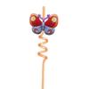 Accesorios de Pajitas de Mariposa de Colores Grado Alimenticio para Mascotas Pajitas Espirales Repetibles Decoración Venta Caliente en Amazon