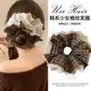 Goma para el pelo de encaje francés, un accesorio para el cabello de alta gama para mujer, perfecto para crear un moño o una cola de caballo elegante. Es un coletero delicado y elegante, disponible en tamaño grande