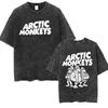 Camiseta Gráfica Retro Rock Arctic Monkeys Álbum de Música para Hombre