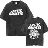 Camiseta Gráfica Retro Rock Arctic Monkeys Álbum de Música para Hombre