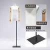 Modelo masculino de estilo coreano ajustado, accesorios de media figura humana, escaparate de ropa, modelo informal de moda, expositor de cuerpo entero