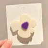 Pinzas para el Cabello Bordadas con Flores para Niñas Nuevas de Alta Gama Pinzas BB para Flequillo Lateral para Niñas y Bebés Lindos Accesorios para el Cabello