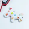 Nuevo Colgante Creativo de Cuero PU Huayang con Estampado de Mascota 3D Lindo Llavero Hecho a Mano DIY Accesorio para Bolso