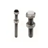 Tornillo de cabeza hexagonal con tope E-TDC11-M5 M6 M8 M10 cola ajustable con agujero hexagonal interior