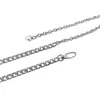 Cadena de cintura plateada para mujer, diseño nuevo, cinturón de cadena metálica con decoración de colgante, accesorio casual para vestidos