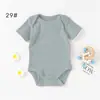 Mameluco Personalizado para Bebé Manga Corta Verano Recién Nacido Ropa para Gatear Material de Algodón Orgánico Personalización