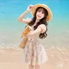 Maiô feminino de peça única com estampa floral, suave e valorizador, estilo verão, esconde a barriga, modelador, com mangas bufantes, maiô estilo saia, maiô de peça única com saia