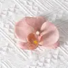 Cabezas de flores artificiales de orquídea mariposa, materiales para flores de pared, materiales para pasadores y accesorios para el cabello hechos a mano para DIY, piezas de flores y accesorios de pétalos para decoración de bodas