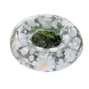 Flotador Estilo Coreano para Niños y Adultos, Flotador Transparente Floral, Flotador de Brazo para Niñas, Flotador de Playa de Moda
