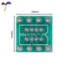 Placa Adaptadora Dip8/Sop8 Conexión Directa a Adaptador de Protoboard Espaciado de 1.27mm a 2.54mm Placa de Prueba de IC