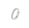 Anillos de Pareja de Trigo de Plata S925 para Mujeres y Hombres, Anillos de Lujo Ligero con un Toque de Alta Gama, Anillos de Pareja Sencillos