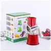 Cortador de vegetais multifuncional de rolo transfronteiriço, fatiador de cozinha manual, ralador, fatiador de batatas