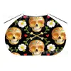 Capas Halloween Negras Unisex para Niños Hechas a Medida de Fábrica con Estampado de Calavera y Cordón, Ropa Estilo Europeo y Americano
