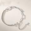 Pulsera de pareja de estrella de seis puntas otoño e invierno 2022 estilo coreano todo-partido estrella corazón pulsera para hombre y mujer estilo ins frío pulsera simple