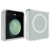 Para Samsung Zflip6 capa de celular magnética transparente magsafe carregamento sem fio magnético em estoque