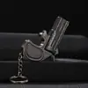 Nuevo Colgante de Llave Mini Encendedor Inflable A Prueba de Viento Llama Azul de Moda y Genial Regalo para Hombres Encendedor de Cigarrillos