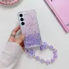 Funda degradada para teléfono móvil Traveler para Samsung S24ULTRA comercio exterior A54 tendencia A55 pulsera de mariposa A14