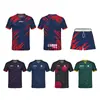 Conjunto de Uniforme de Fútbol Personalizado de Fábrica con Tejido Transpirable de Alta Elasticidad Campamento de Entrenamiento de Club Unidad Uniforme de Entrenamiento Escolar
