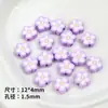 Série Macaron Pingente de Óleo Duas Cores Florzinha Miúda Contas Soltas DIY Corrente de Celular Pulseira Colar Acessórios de Joias