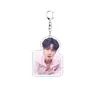 Llavero acrílico de doble capa de Wang Yibo lindo colgante para mochila cálido regalo periférico regalo de cumpleaños al por mayor