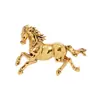 Broche del Zodiaco Retro de Éxito Instantáneo Broche de Animales Esmaltado de Moda Pin Elegante de Caballo Galopante Accesorios para Hombres