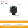 Estabilizador de Acero Inoxidable Accesorios para Jaula de Conejos Soporte en L de Doble Cabeza Tornillo para Cámara de Trípode de 1/4 a 1/4 a 3/8