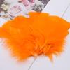 Ventas directas de fábrica de pluma de pavo plana de cabeza grande de color diy pluma Joyería Artesanías accesorios accesorios de ropa