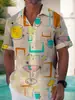 Amazon AliExpress nueva importación transfronteriza comercio exterior nueva chaqueta de camisa para hombre estampado completo fabricantes suministro