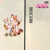 Imán para Refrigerador de Zootopia Luckin Acrílico Mismo Estilo en Xiaohongshu Lindo Tong Judy Nick Coleccionar Coleccionar de Alto Valor