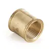 Conector roscado de latón, tubo de extensión de rosca interior, conector recto de paso total, accesorios para tuberías de suministro de agua