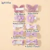 Set de Pinzas para el Cabello de Niña de Amazon Cuadros Puntos Estambres Clip para Flequillo de Niñas Lindos Mini Accesorios para el Cabello de Niñas