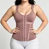 17 Barbatanas Europeu Americano Transfronteiriço Aperto Abdominal Cinta Modeladora Levanta Quadril Modelagem Corporal Emagrecimento Colete Modelador Body