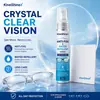Gafas KineShineX Spray Antivaho Impermeable 20ml Agente Antivaho para Lentes Solución de Cuidado a Prueba de Lluvia con Paño Libre de Polvo
