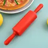 Rodillo Pequeño de Plástico con Mango de PP, Palo para Estirar Masa de Empanadillas, Mini Palo de Harina para Niños, Herramienta de Repostería, Personalizable