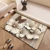 Felpudo de Piso de Barro Diatómico con Patrón de Madera Retro Transfronterizo, Alfombrilla Antideslizante para Entrada de Baño, Felpudo Absorbente para Lavabo, Felpudo de Secado Rápido