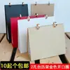Soporte para Calendario de 7 Pulgadas, 8 Pulgadas, 10 Pulgadas, 12 Pulgadas con 2 Agujeros, Versión Horizontal y Vertical A4 con Dos Soportes para Agujeros Largos, Soporte de Papel Kraft A5, Anillas Metálicas Doradas