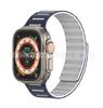 Adequado para Smartwatch Apple Applewatch iWatch 8 Ultra Pulseira Magnética de Silicone Cilíndrica em Estoque