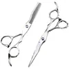 Tesouras de Cabeleireiro de Safira de 6,0 polegadas Tesouras de Corte de Cabelo Tesouras Planas Tesouras para Franja Tesouras Desbastadoras por 04-5
