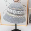 Chapéu Bucket Jacquard Fair Isle Vintage para Mulheres, Chapéu de Pescador Quente de Pelúcia para Outono e Inverno, Chapéu Bucket Artístico Japonês de Aba Curta