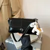 Bolsa de Ombro Único Estilo 2026 para Mulheres, Bolsa Transversal, Bolsa de Axila Feminina Moda Nicho, Bolsa Casual Feminina para Exportação