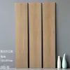Azulejos con veta de madera, 150x900 mm, para salas de estar y dormitorios, creando una atmósfera cálida y acogedora; 200x1200mm, para hoteles y estudios, con un diseño de veta de madera sintética
