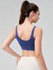 Sutiã Esportivo Confortável NS Naked com Pingente Decote em V Profundo Sustentação Roupa Íntima de Yoga Alça Larga Costas em U Colete Fitness para Mulheres