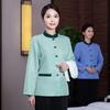 Ropa de Trabajo para Limpieza de Primavera y Verano para Mujer, Manga Larga, Estilo Delgado de Otoño, Uniformes para Personal de Limpieza de Habitaciones de Hotel, Casas de Huéspedes, Administración de Propiedades y Servicio de Limpieza
