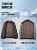 Chaqueta de lana reversible hecha a medida para hombre, otoño e invierno, con forro de plumón, estilo business casual, corte corto, cuello de solapa, abrigo de lana