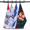 Toalla de Golf Impresa, Toalla de Golf tipo Waffle, Impresión Digital, Absorbente de Agua, Suave con la Piel, Pedidos en Lotes Pequeños Disponibles