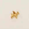 Colgante de Dibujos Animados de Animales 18K Básico para Bricolaje Acero Inoxidable Electroplateado al Vacío Color Dorado Cadena Ajustable de Conservación Color Europeo y Americano Accesorios